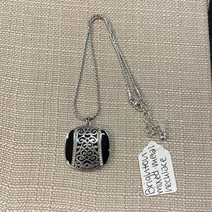 Brighton mixed metal reversible necklace